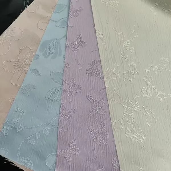 96 Polyester 4 Spandex Soft Comfortable Garment Material Fabrics For Clothing Satin Jacquard Fabric 96 Polyester 4 Spandex Soft Comfortable Garment Material Fabrics For Clothing Satin Jacquard Fabric