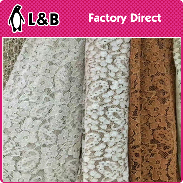 2019 Wholesale Popular High Quality Embroidery Lace Cording Fabric