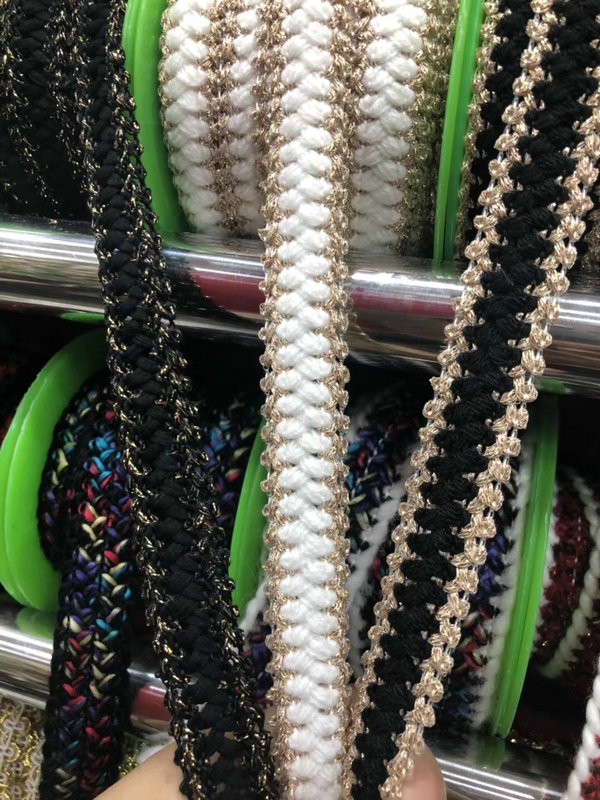 Clothing Accessories Gold and Silver Metallic Border Lace Trim Multicolor Sequin Gold Thread Metallic Lace Trim